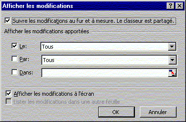 outil modification